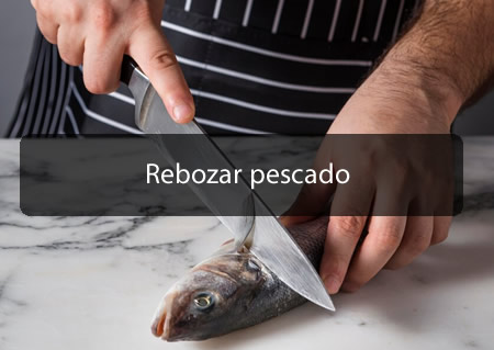 Rebozar pescado